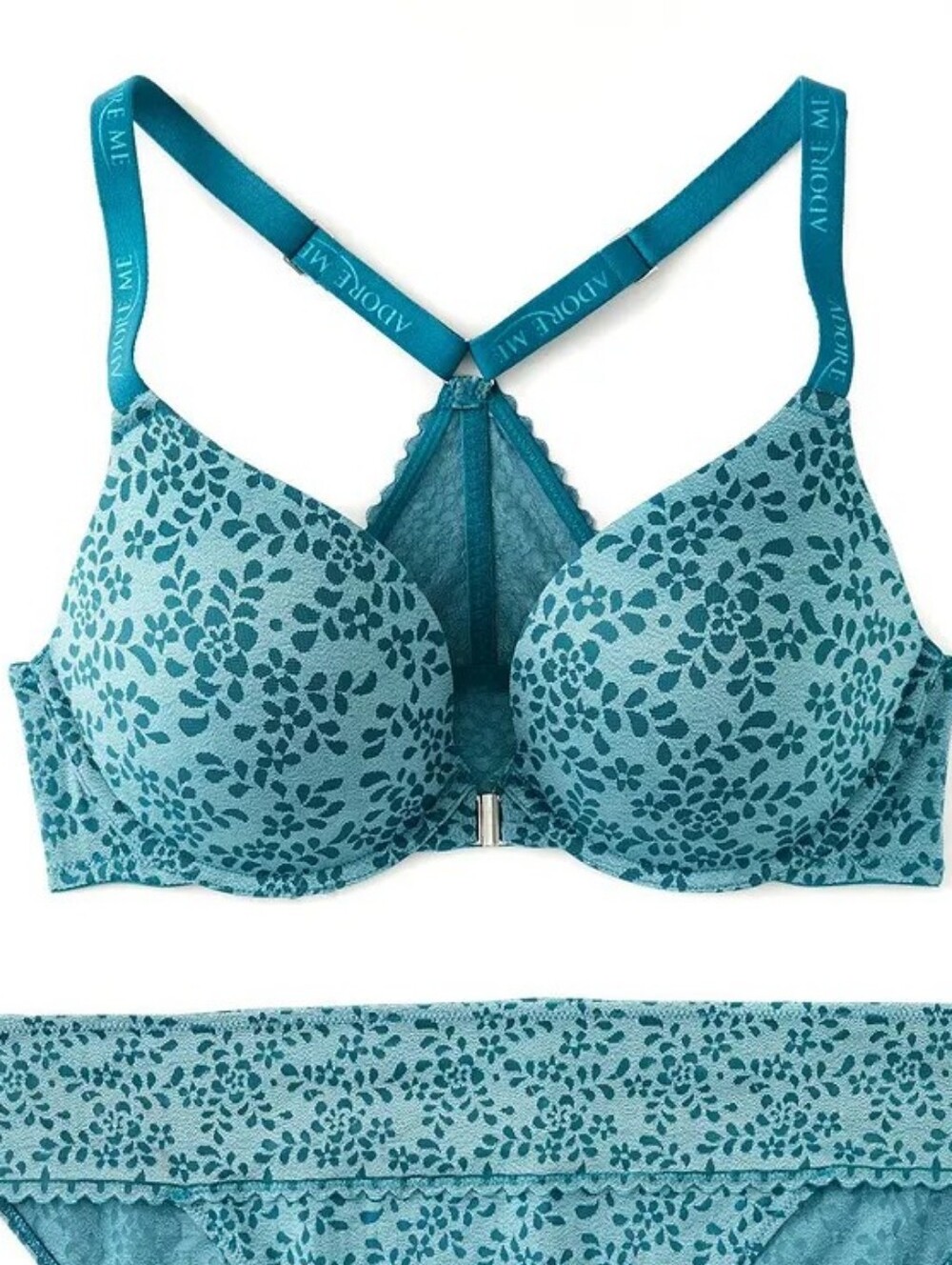 Adore Me Marcyas Contour Bra in Ink Blue Marl